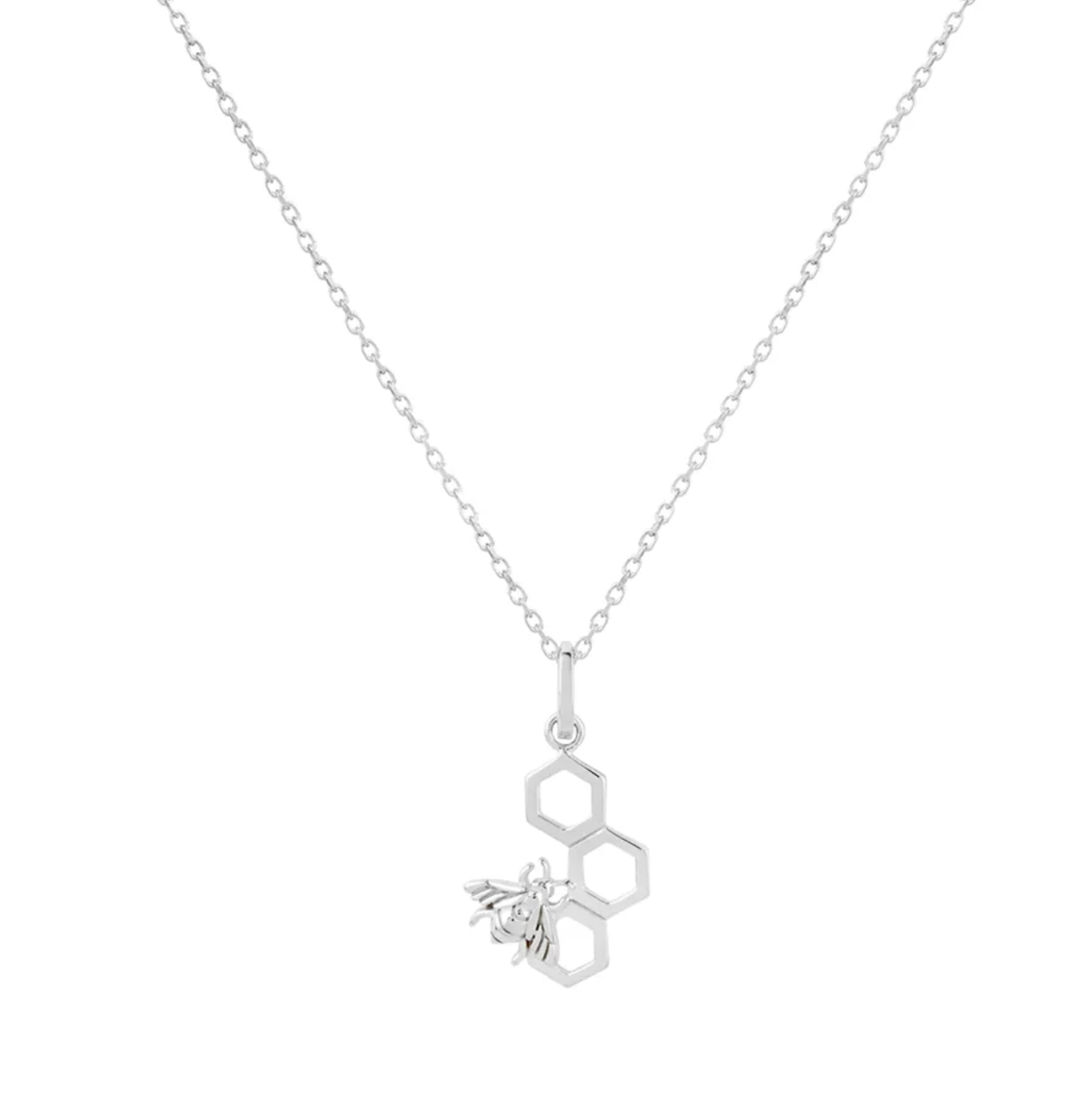 Vurchoo Silver Bumblebee Necklace - Life Before Plastic